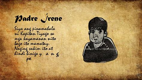 padre irene katangian|El Filibusterismo (Tauhan) .